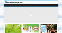Desktop Screenshot of nichias.com.my